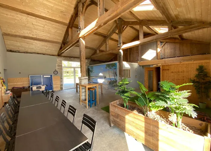 Location Maison Avec Piscine Sauna Proche Plages بيت للعطل